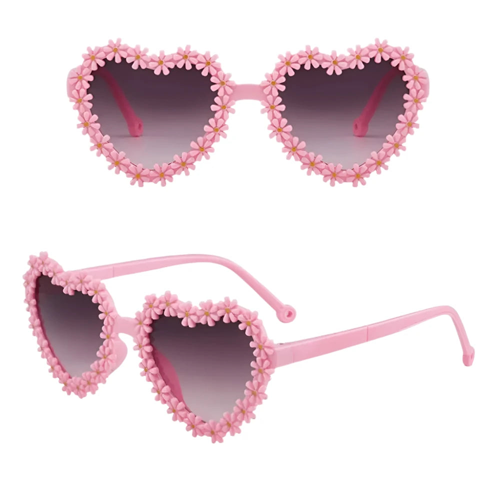 Heart-Shaped Daisy Sunglasses For All The Beautiful Toddlers