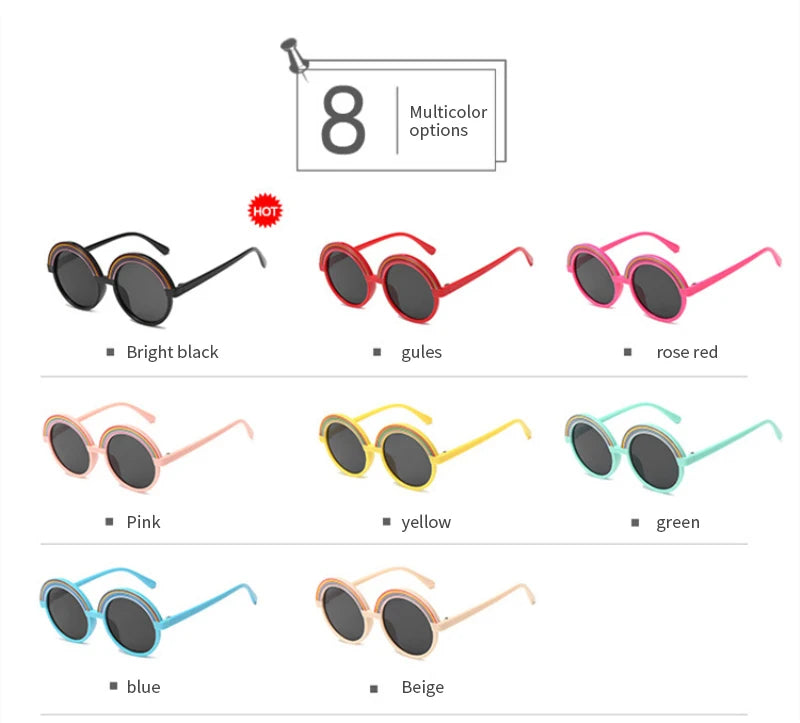 Children Rainbow Sunglasses