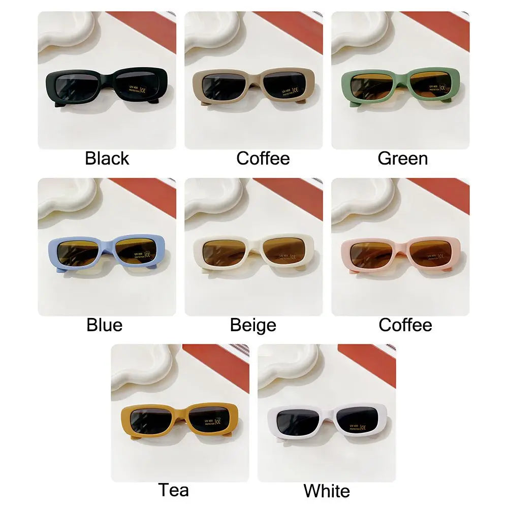 Rectangle Children Sunglasses UV 400