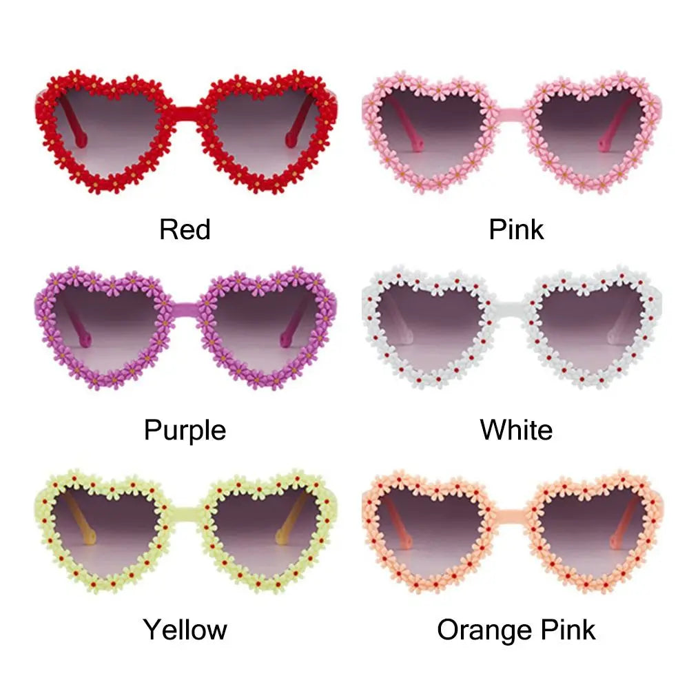 Heart-Shaped Daisy Sunglasses For All The Beautiful Toddlers