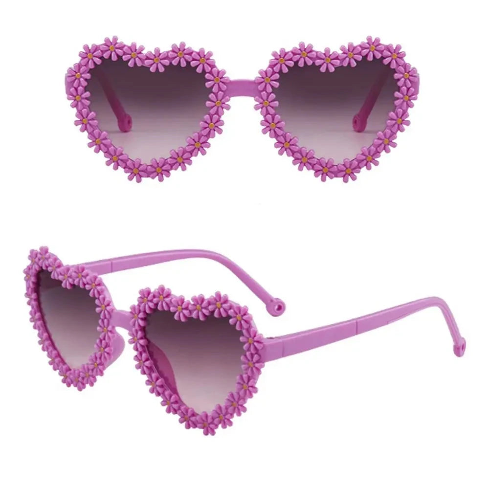 Heart-Shaped Daisy Sunglasses For All The Beautiful Toddlers